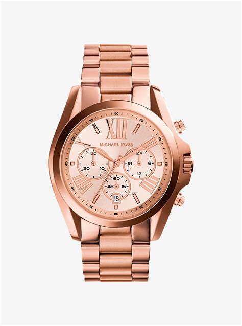 michael kors oversized bradshaw watch.